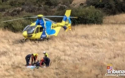 Herido grave tras recibir un disparo en una montería en Segovia.