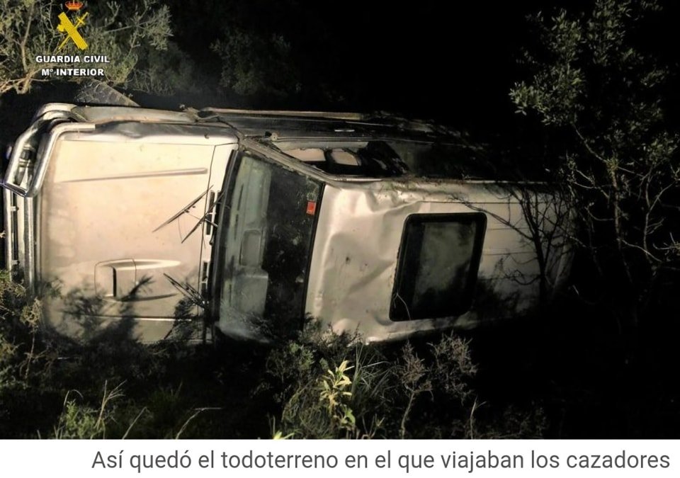 La Guardia Civil detiene a tres cazadores furtivos en Jimena de la Frontera