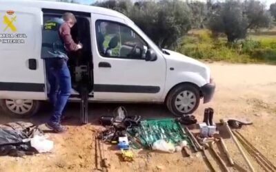 Interceptan 18 trampas prohibidas en un coto de caza de Toledo tras la denuncia por un perro atrapado