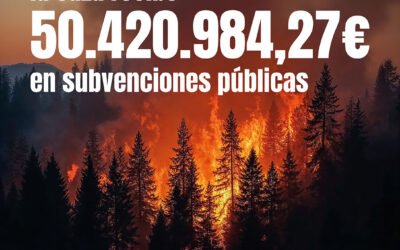 ESPAÑA ARDE Y LA CAZA SE LLENA LOS BOLSILLOS
