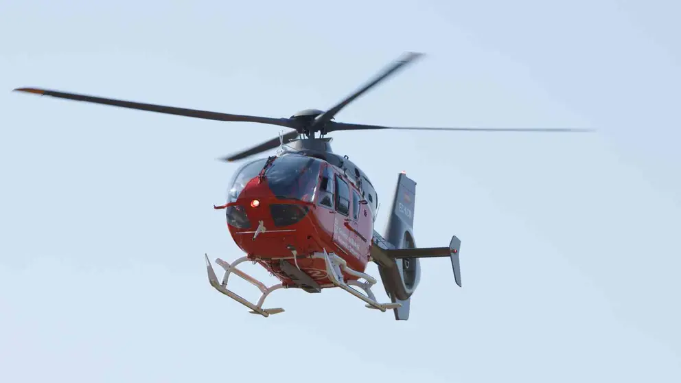 Rescatado un cazador de 28 años tras sufrir una caída en un monte de Navarra.