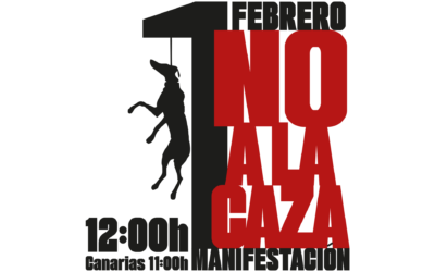 1 de febrero de 2026: volvemos a las calles para exigir el fin de la caza