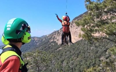 Rescatan a un cazador herido después de ser embestido por un jabalí en un bosque de Lleida
