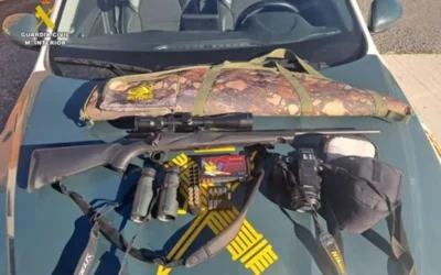 Sorprenden a un furtivo tras abatir a un corzo en un coto de la provincia de Valladolid: hallaron al animal decapitado